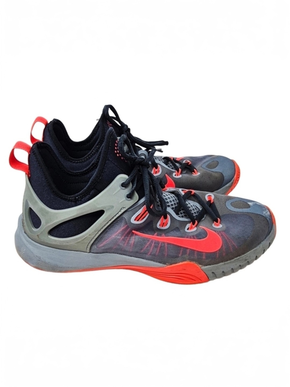 Nike Zoom HyperRev Men’s 11 Navy Gray Red Basketball Shoes Sneakers